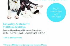 10/5 Community Clinic Flyer