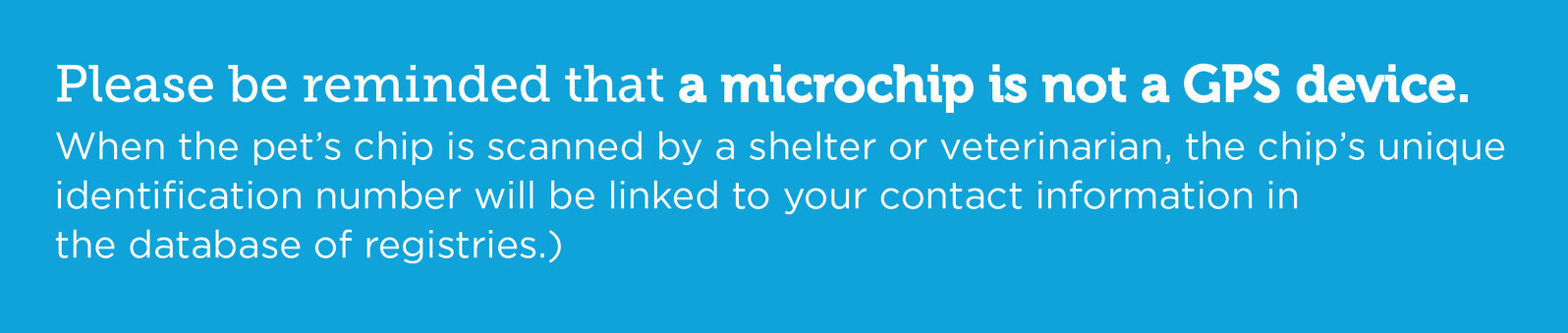 Microchips Are a Must! Is Your Pet’s Chip Registered?