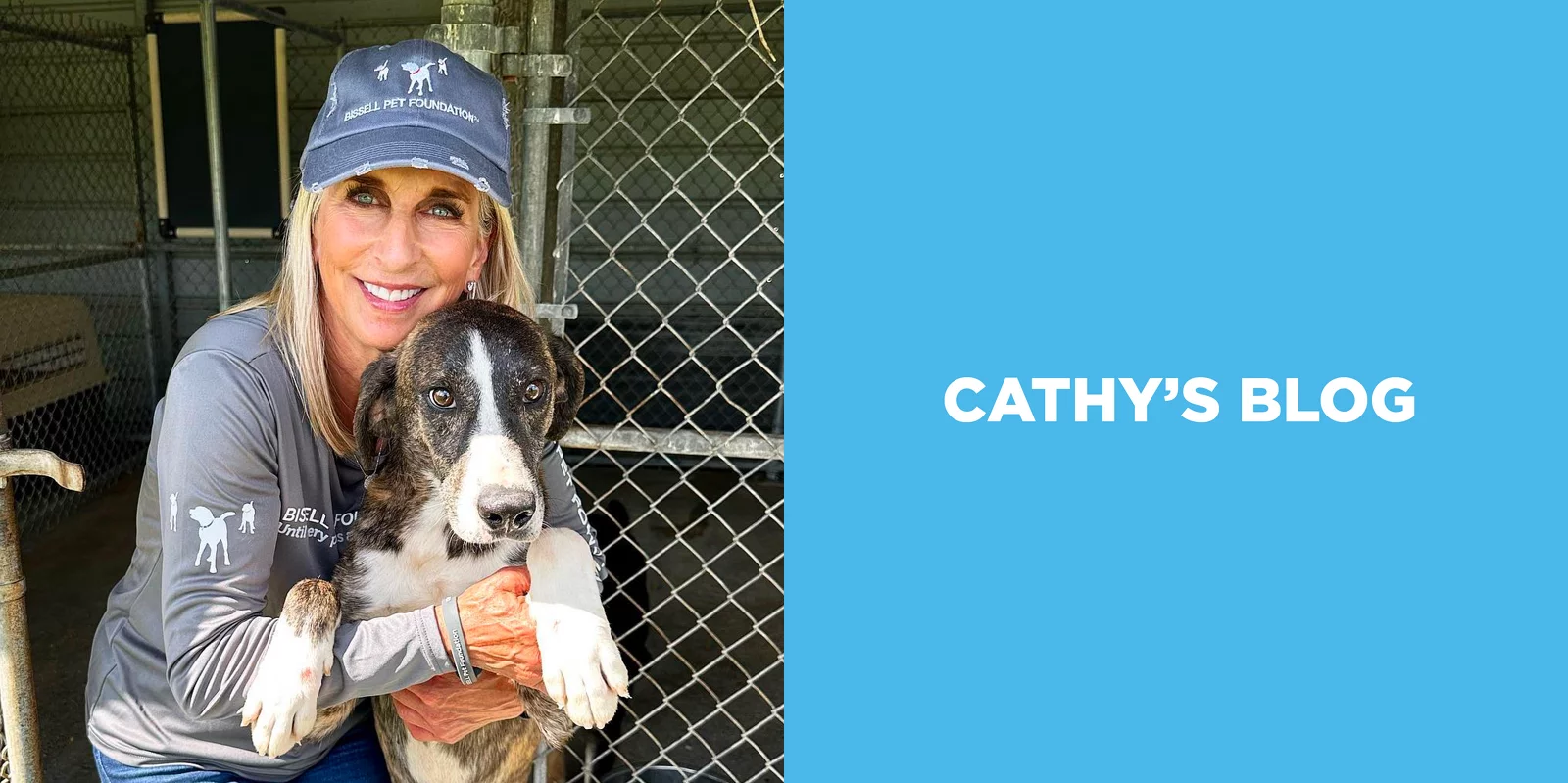 cathy and dog