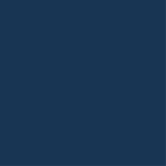 A solid dark blue background with no visible objects, text, or patterns.